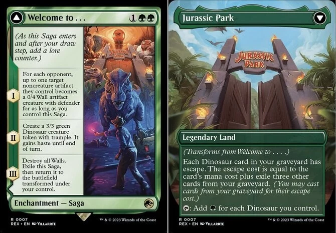 MTG Welcome to... // Jurassic Park, NM-Mint, English Universes Beyond: Jurassic  - Image 1 of 1