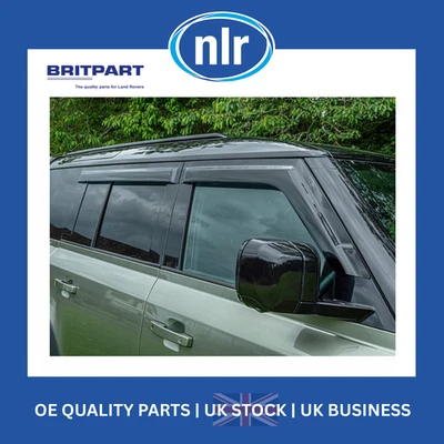 Wind Deflector Front and Rear Door Fits Land Rover Defender 110 2020 L663 DA6676 - Image 1 of 2
