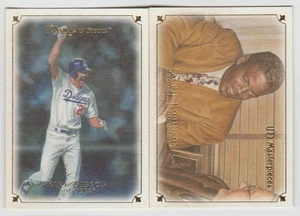2007 UD Masterpiece Kirk Gibson and Jackie Robinson Dodgers #9001 - Picture 1 of 1