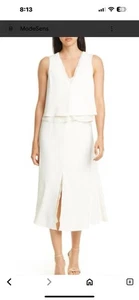 Reiss Cream Dress Size 10 - Picture 1 of 13