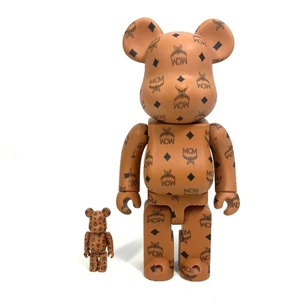 UNUSED MCM Vicetos Bearbrick BE@RBRICK 100% & 400% 2 set figure doll stuffed toy - Picture 1 of 12