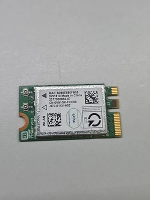 OEM Dell Inspiron QUALCOMM DW1810 Wireless WiFi BT NGFF M.2 Combo Card V91GK - Image 1 of 4