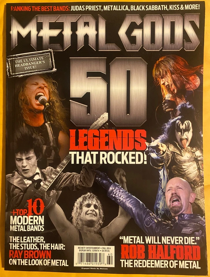 OZZY OSBOURNE metal gods METALLICA Iron Maiden SLAYER Judas Priest BLACK SABBATH Foto 1 de 4