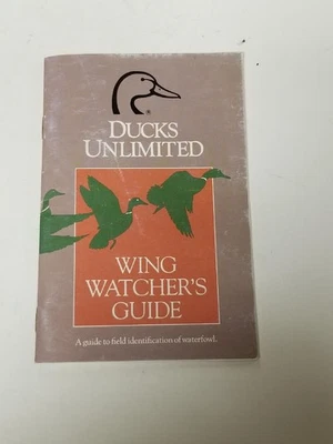 Guía de identificación de aves acuáticas Ducks Unlimited 1973 Foto 1 de 3