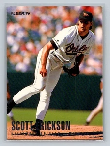 1996 Fleer Baltimore Orioles #5 Scott Erickson Baltimore Orioles Baseball Card - Picture 1 of 2