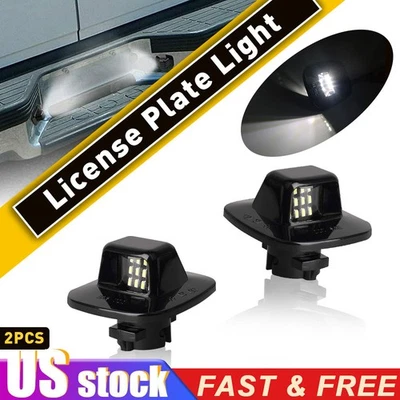 Conjunto de lámpara de matrícula de luz de etiqueta para camioneta Chevrolet C/K 1500 2500 3500 6000 k Foto 1 de 4