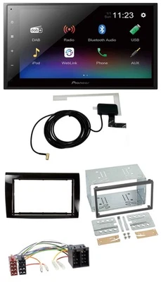 Pioneer DAB MP3 Bluetooth 2DIN USB Autoradio für Fiat Bravo (ab 2007) - Bild 1 von 4