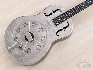 2000 National Style O Brass Body Single Cone Roundneck 12 Fret Hawaiian... - Picture 1 of 23