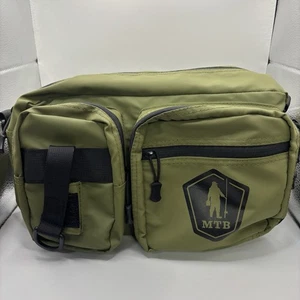 Mystery Tackle Box Estanque Merodeador Eslinga Bolsa de Pesca *SOLO BOLSA* Cremalleras Verdes - Imagen 1 de 6