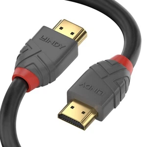 LINDY 36952 - HDMI-Kabel 2.1 Anthra Line High Speed 1 Meter mit Ethernet, 10k@12 - Bild 1 von 10