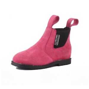 PINK SUEDE RIDING BOOTS HIGHLY COMFORTABLE UNISEX BOOTS FOR KIDS BY BLACKBURN