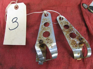 Custom Universal Headlight Brackets Chopper Bobber Cafe Racer 100515 - Foto 1 di 2