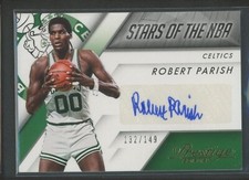 2012 Robert Parish 132/149 Auto Panini Prestige Stars Of The NBA