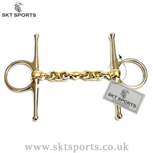 FULL CHEEK WATERFORD HORSE BIT COPPER MIX GERMAN SILVER STAINLESS STEEL FROM SK - Picture 1 of 1