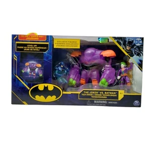 DC 1ª EDICIÓN THE JOKER VS BATMAN Tech Armor Level Up Figuras por Spin Master - Imagen 1 de 9