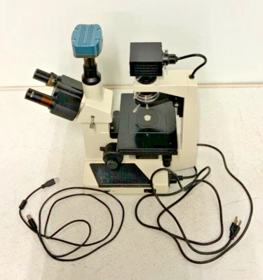 Vista Vision VWR Lab Laboratory Trinocular Inverted Microscope 5 Objectives 16E - Image 1 of 4
