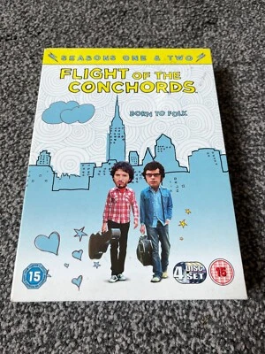 Flight Of The Conchords - Complete Seasons 1 & 2 - Comedy (4xDVD, 2009) - Image 1 of 3
