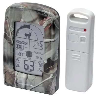 00250 My Backyard Weather Sportsman Forecaster Multicolor 1.575" W x 4.79" H ... - Image 1 of 3