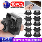 10x Push Button Drawer Cupboard Catch Lock Rv Caravan Cabinet Handle Latch Knob