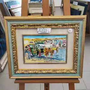 Walter Piacesi olio su tavola, 20 x 30 cm - Foto 1 di 10