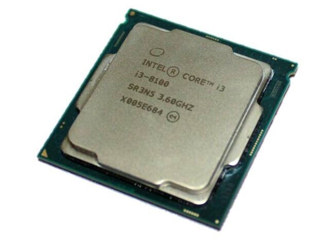 Intel Computer Processors Intel Core i3-8100 Processor Model Intel Computer Processors Intel Core i3-8100 Processor Model