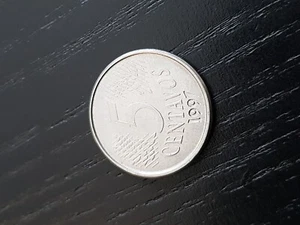  Brasilien 5 Centavos 1997 Brasil  - Bild 1 von 2