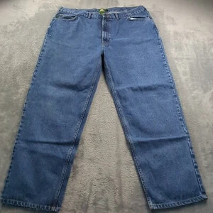 Cabelas Jeans Mens 46 x 31 Blue Denim 100% Cotton Style 90-1284 Straight Leg - Picture 1 of 11