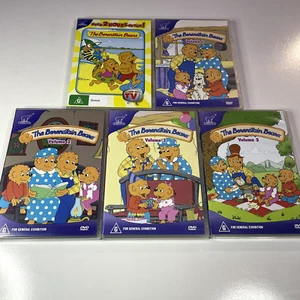 The BERENSTAIN BEARS DVD Bundle Lot x5 DVD’S - Picture 1 of 12