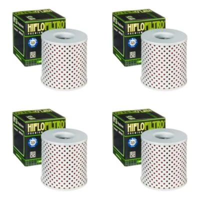 4 x Hiflo Filtro HF126 Premium Oil Filter fit Kawasaki KZ1000 E1,E2,G1 78-80 - Image 1 of 3