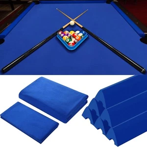Billiard Cloth for 8 ft Pool Table Pre Cut Pool Table Felt Billiard Protector wi - Picture 1 of 7