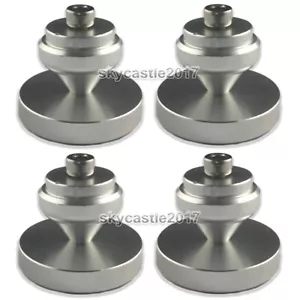 4 Stck. 20 mm Aluminium Lautsprecher Spike Pad Stoßfest Isolierung Ständer Füße Nagelpad - Bild 1 von 8
