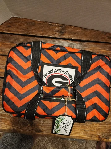 Georgia Bulldogs insulated picnic bag/GA. Bulldogs football insulated bag Cover