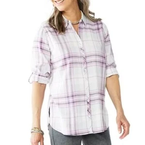 Camicia tunica rilassata Croft & Barrow M - Foto 1 di 6