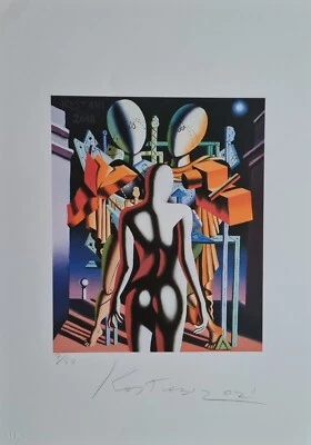 MARK KOSTABI * Untitled * 70 x 50 cm * lithograph * Kunstdruck * limited # 7/50 - Bild 1 von 4