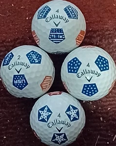 EXTRA BALL n PRICE CUT PREMIUM USA STARS/STRIPES. CALLAWAYSTRUVIS LIM EDITIONS - Picture 1 of 4