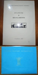 Associazione ex Allievi Scuola Militare Nunziatella, STATUTO E REGOLAMENTO, 1978 - Foto 1 di 8