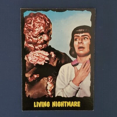  1964 TOPPS OUTER LIMITS  (BUBBLES INC.) - "LIVING NIGHTMARE" #43  LOOK!! - Image 1 of 2