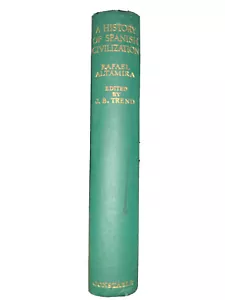 A History of Spanish Civilization by Altamira 1930 Visigoths Roman Influence - Imagen 1 de 14