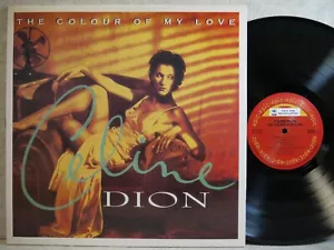 Celine Dion The Colour of My Love 1993 Korea LP Picture W/Insert NM- ~ NM Promo - Imagen 1 de 4