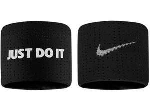 Juego de 2 pulseras elásticas deportivas Nike Swoosh M Terry de tenis fútbol oficial - Imagen 1 de 5