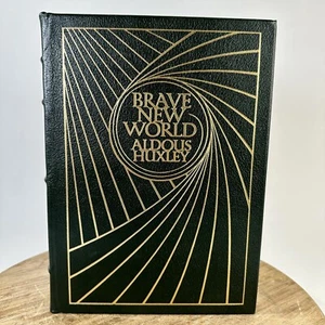 Brave New World Aldous Huxley Easton Press Leather-bound Edition 1978 near mint - Picture 1 of 9