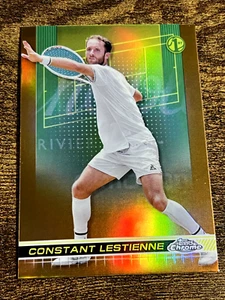 CONSTANT LESTIENNE 2024 Topps Chrome Tennis Clay Court Refractor #62 1st Chrome - Picture 1 of 2