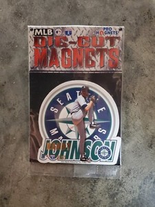 MLB Pro Magnets Die-Cut Magnets. Randy Johnson Sealed.