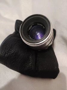 Helios 44 lens KMZ 2/58 мм 8 blade M39 silver he USSR 0275678 - Picture 1 of 5