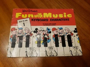 WALT DISNEYS 1956 SPASS MIT MUSIK KEYBOARD FIGUREN ANLEITUNGSHEFT - Bild 1 von 6