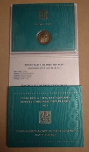 MONEDA DE 2 EUROS VATICANO 2013 RÍO DE JANEIRO, PRESENTACIÓN ORIGINAL, ESCASA - Imagen 1 de 1