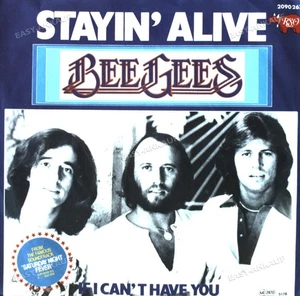 Bee Gees - Stayin' Alive / If I Can't Have You 7in (VG+/VG+) ' - Picture 1 of 1