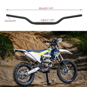 Motorcycle 7/8'' 22mm Fat Handlebar For Husqvarna FE250 FE350 FE450 FE501 FE701 - Picture 1 of 16