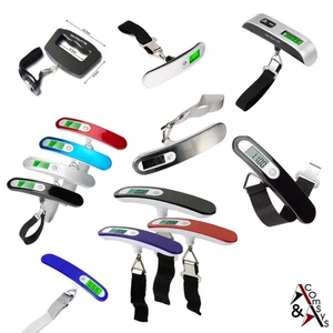 Digitale LCD Kofferwaage Gepäckwaage Handwaage Reisewaage Fischerwaage 50Kg - Picture 1 of 22