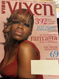 FEB/MAR 2007 VIBE VIXEN MAGAZINE FANTASIA, CIARA, TYRA, ICE CUBE, SPRING FASHION - Bild 1 von 5